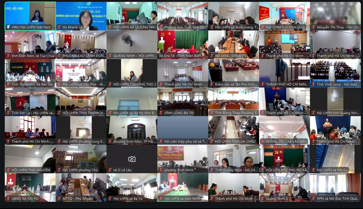 Trung ương Hội LHPN Việt Nam đẩy mạnh chuyển đổi số thông qua quản lý dữ liệu hội viên- Ảnh 3.