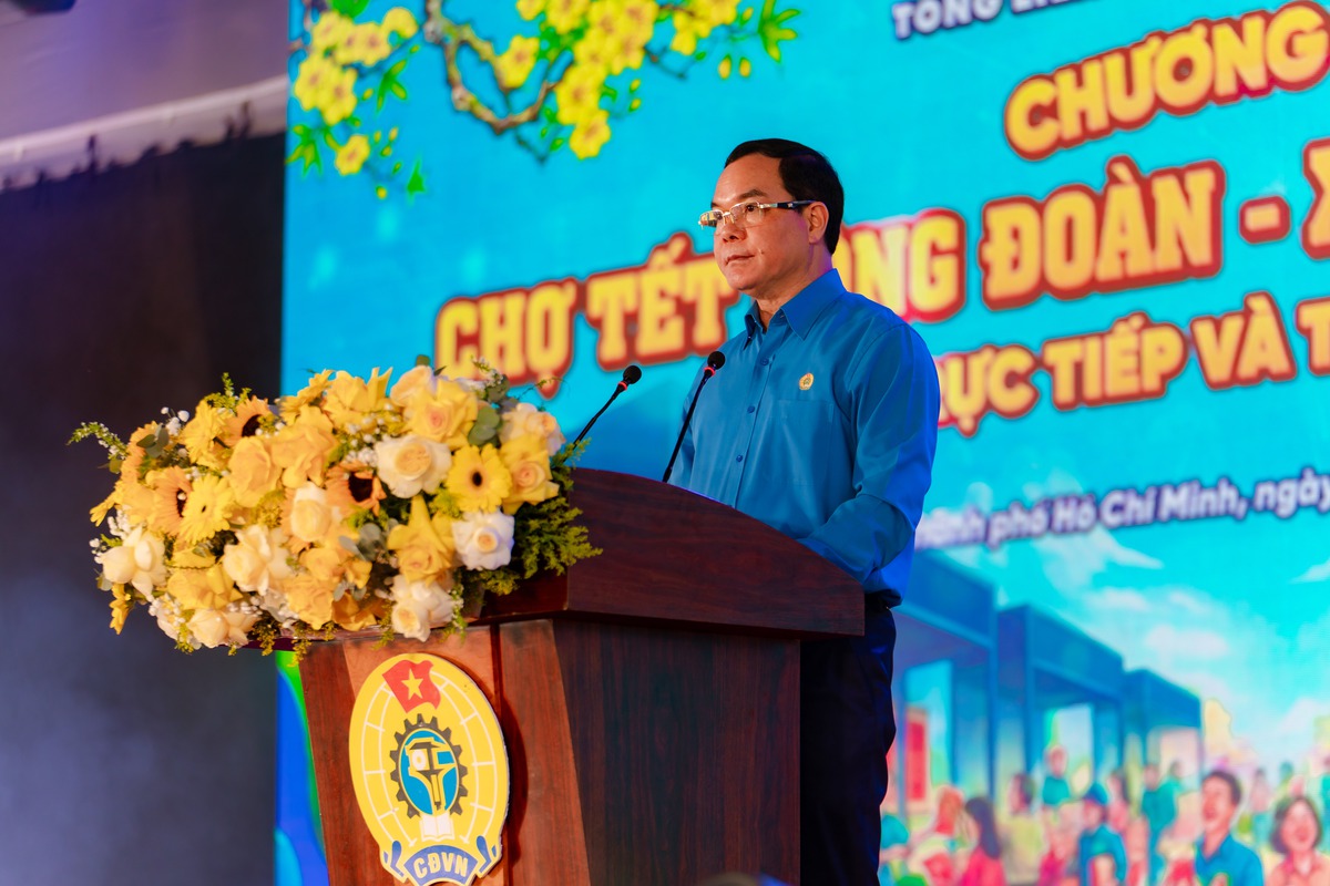 Chợ Tết Công đoàn 2026: Không để người lao động nào thiếu Tết- Ảnh 2.