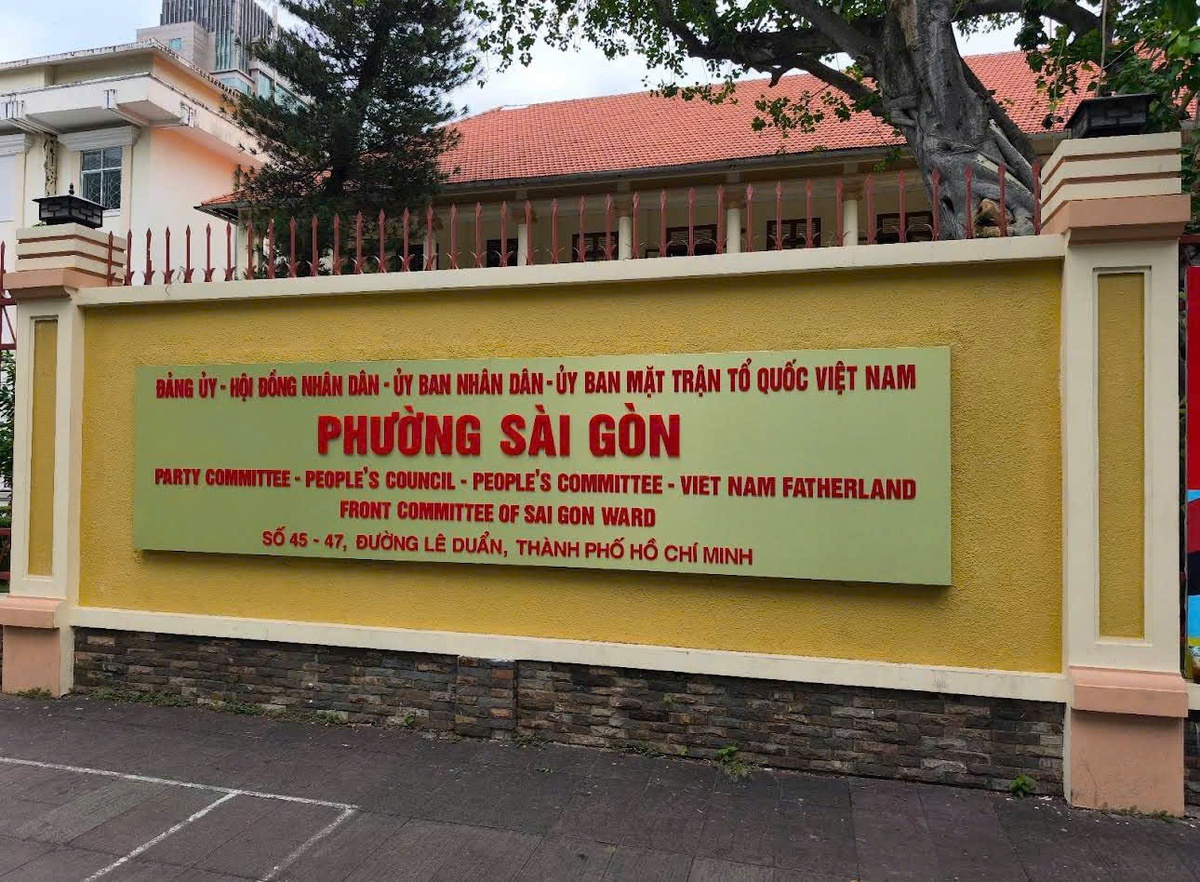 Từ ngày 1.7.2025, phường Sài Gòn - một trong những phường trung tâm của TPHCM - chính thức đi vào hoạt động trên cơ sở sáp nhập toàn bộ diện tích tự nhiên và quy mô dân số của phường Bến Nghé và một phần diện tích tự nhiên, quy mô dân số của phường Đa Kao, phường Nguyễn Thái Bình.