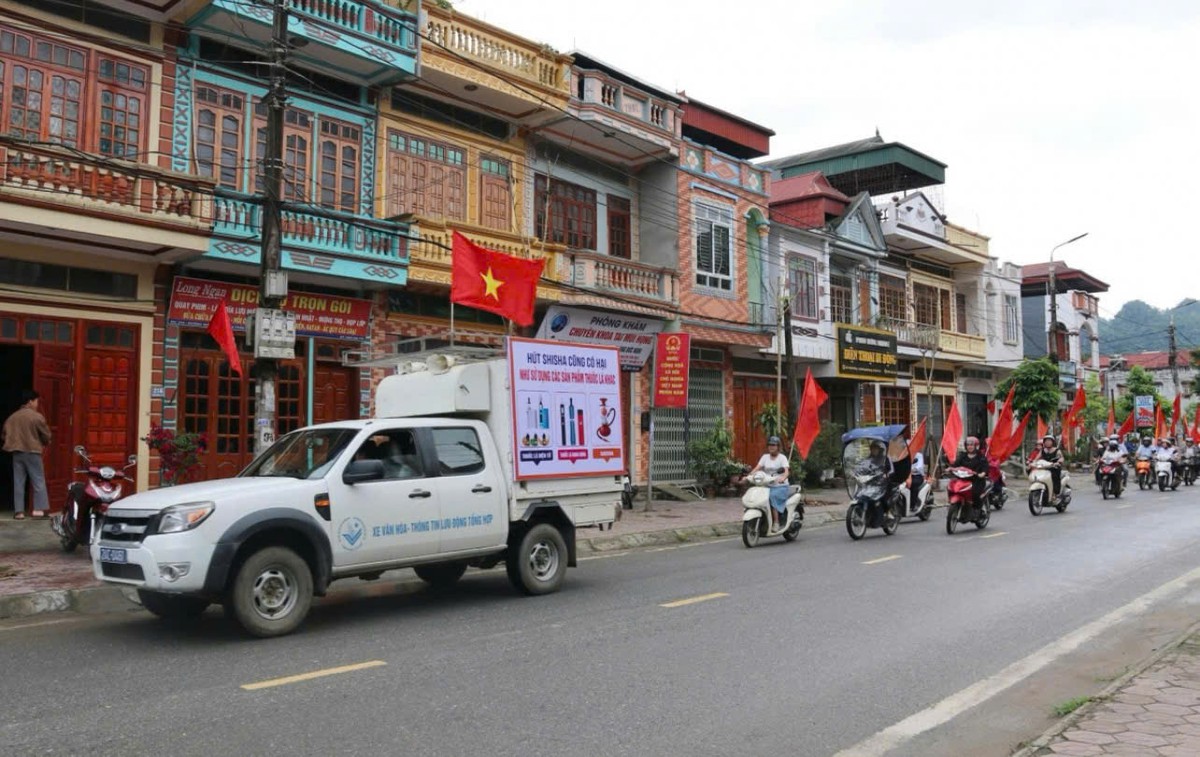 Phổ biến quy định kinh doanh thuốc lá, cảnh báo hàng giả tại cơ sở - Ảnh 3.