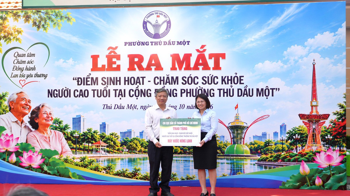 Ra mắt điểm sinh hoạt, chăm sóc sức khỏe người cao tuổi tại phường Thủ Dầu Một- Ảnh 4.