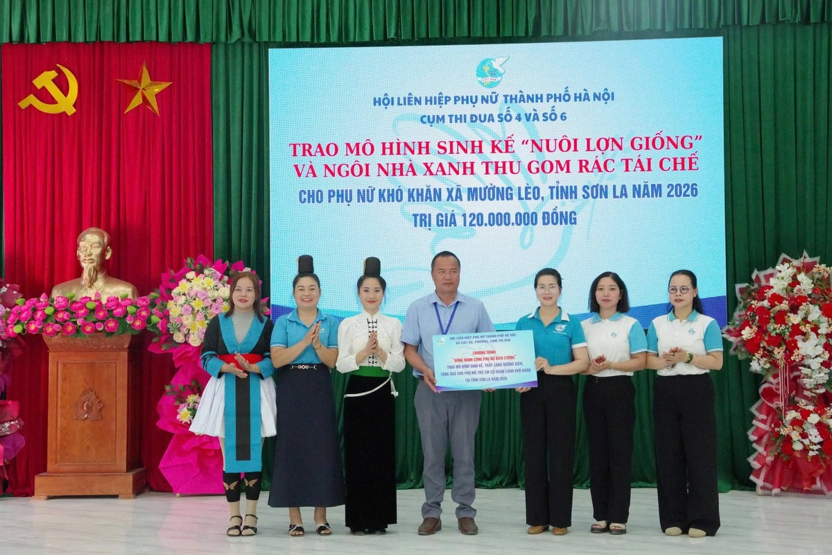 Hội LHPN TP Hà Nội "Đồng hành cùng phụ nữ biên cương" tại Sơn La- Ảnh 2.
