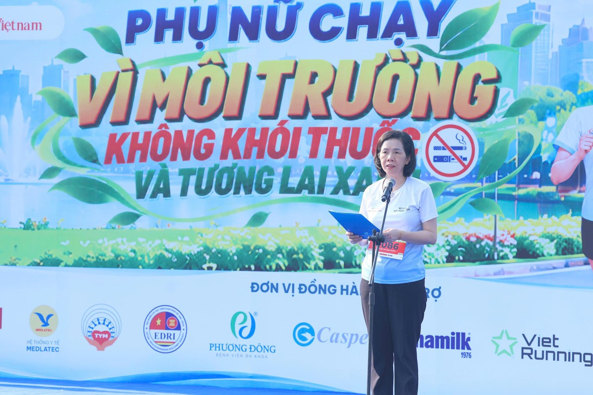 Tưng bừng khai mạc Giải "Phụ nữ chạy vì môi trường không khói thuốc và tương lai xanh" 2026- Ảnh 7.