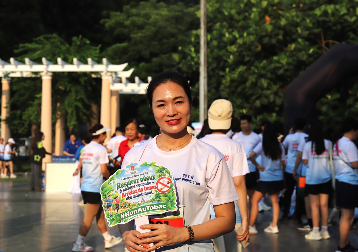 Tuổi trẻ Học viện Cảnh sát nhân dân hào hứng chạy vì môi trường không khói thuốc- Ảnh 3.