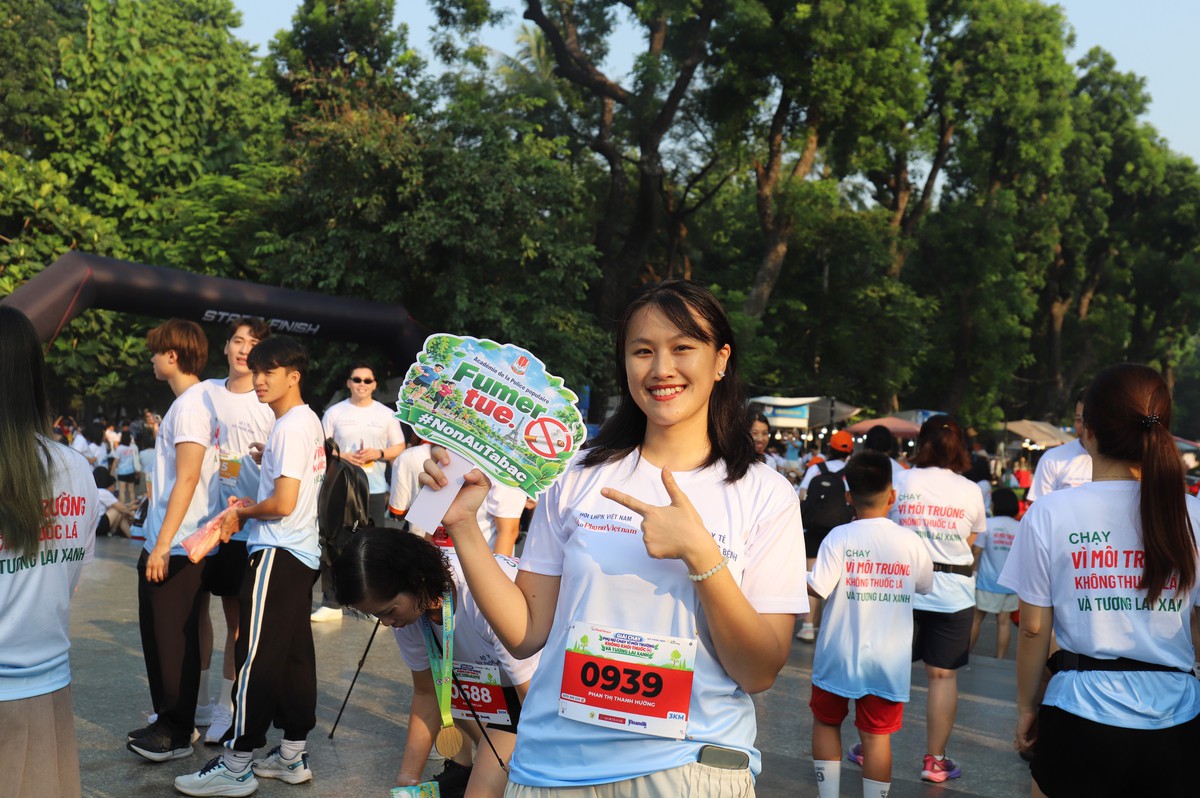 Tuổi trẻ Học viện Cảnh sát nhân dân hào hứng chạy vì môi trường không khói thuốc- Ảnh 5.