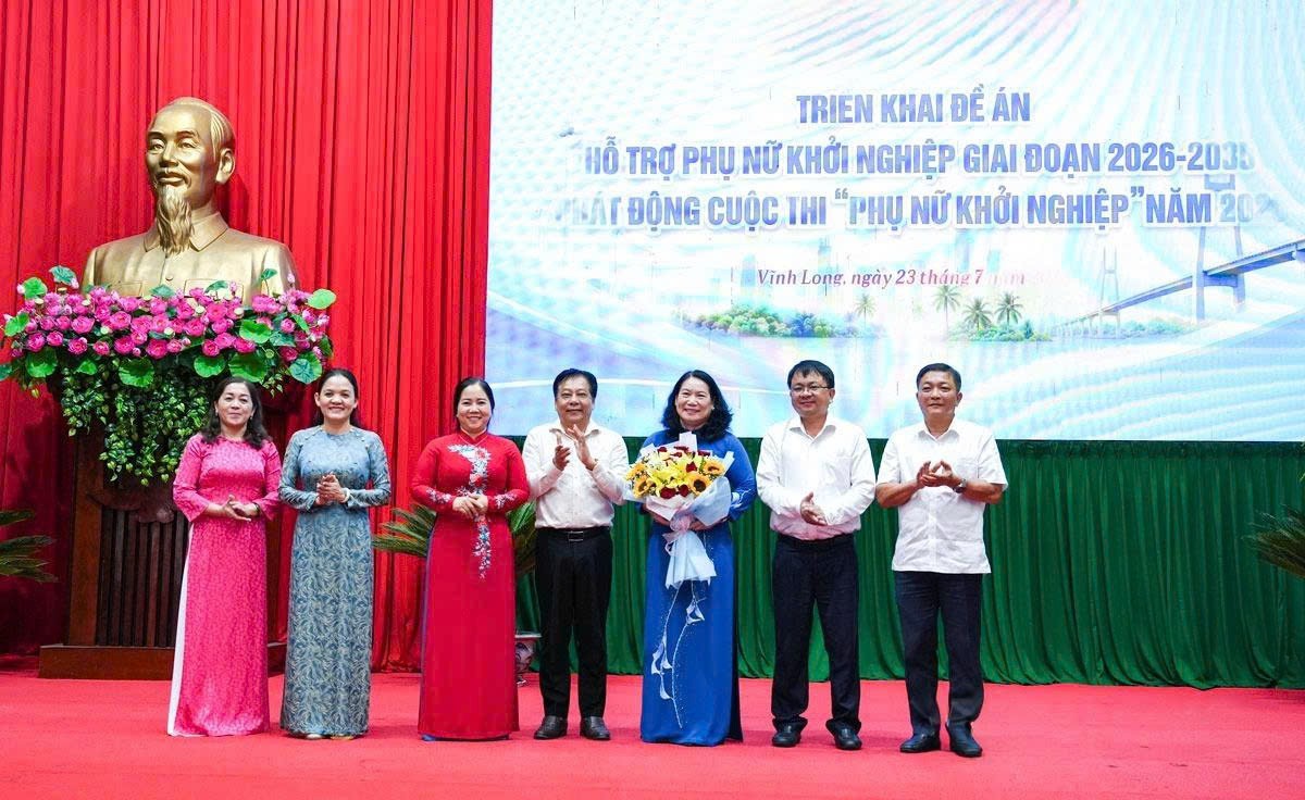 Vĩnh Long thúc đẩy phụ nữ khởi nghiệp, hướng tới phát triển kinh tế xanh và bền vững - Ảnh 1.