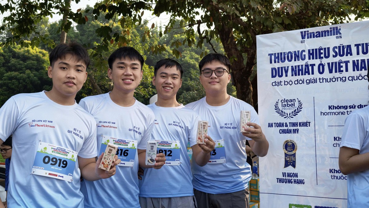 Vinamilk đồng hành cùng giải chạy vì tương lai xanh- Ảnh 6.