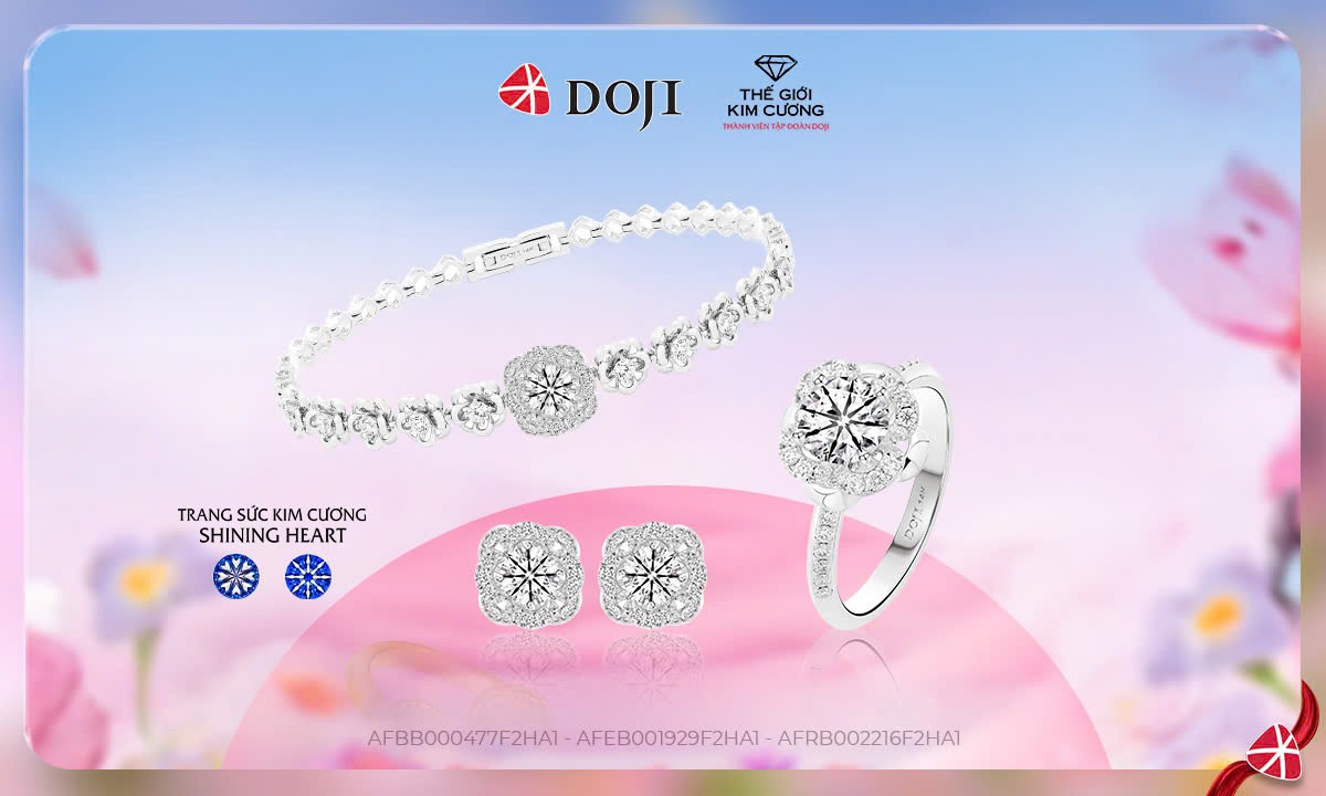Trang sức Doji và TGKC ưu đãi tới 20 triệu và nhiều quà tặng cao cấp mừng ngày Phụ nữ Việt Nam 20/10- Ảnh 1.