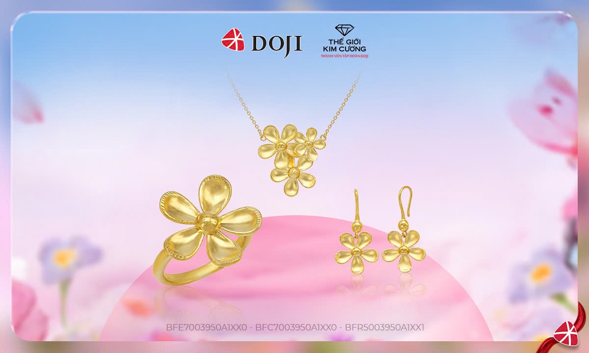 Trang sức Doji và TGKC ưu đãi tới 20 triệu và nhiều quà tặng cao cấp mừng ngày Phụ nữ Việt Nam 20/10- Ảnh 2.