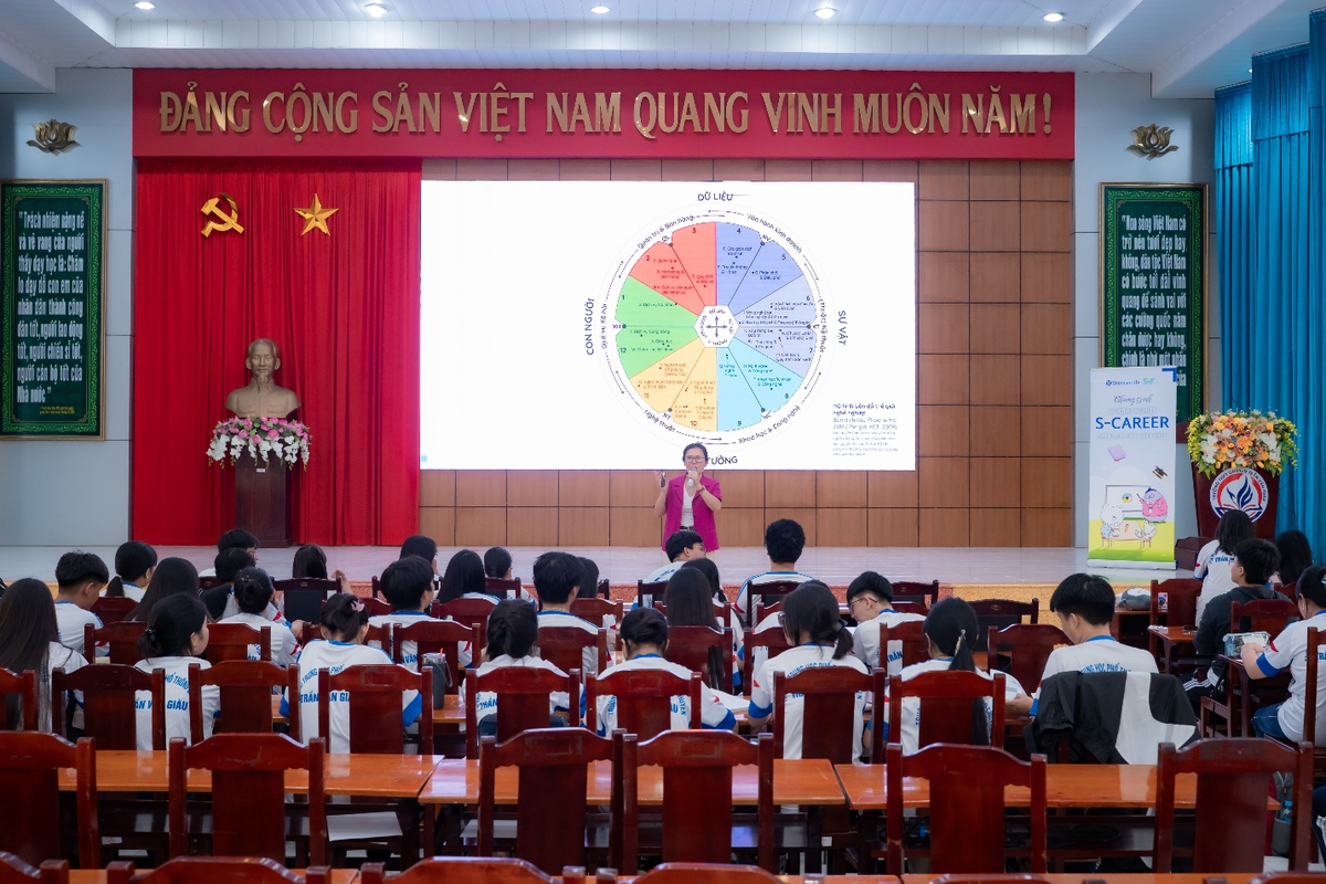 Shinhan life Việt Nam hoàn thành chương trình hướng nghiệp S-Career 2026 cho học sinh trung học phổ thông- Ảnh 1.