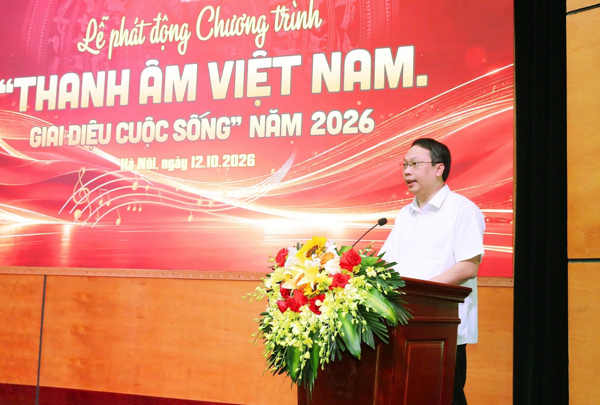 Phát động chương trình "Thanh âm Việt Nam - Giai điệu cuộc sống" năm 2026- Ảnh 1.