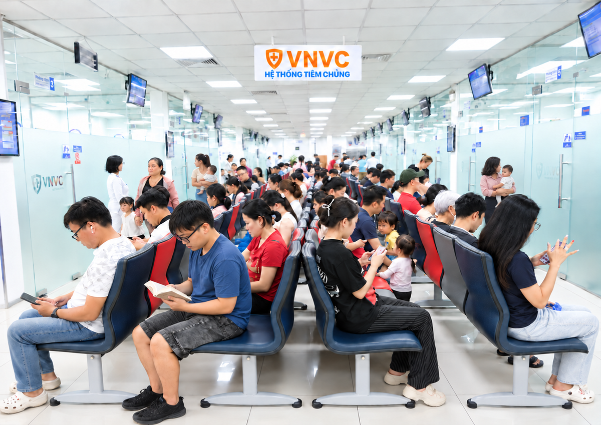 VNVC nỗ lực tiêm hơn 100.000 liều vắc xin phòng bệnh tay chân miệng cho trẻ sau nửa tháng   - Ảnh 1.