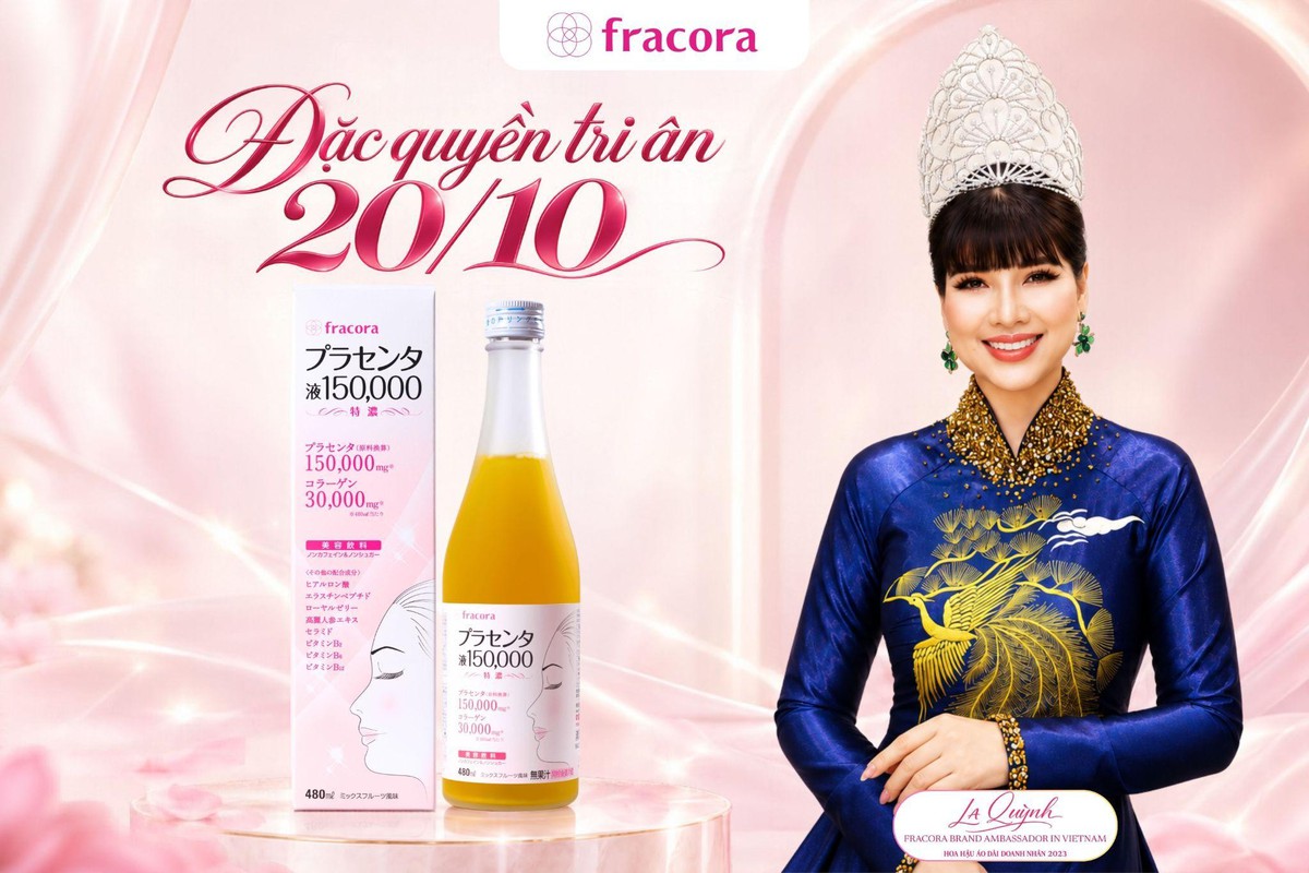 Chỉ 1.000 đồng cho chai fracora thứ hai: Đặc quyền tri ân, tôn vinh Phụ nữ Việt Nam 20/10- Ảnh 1.
