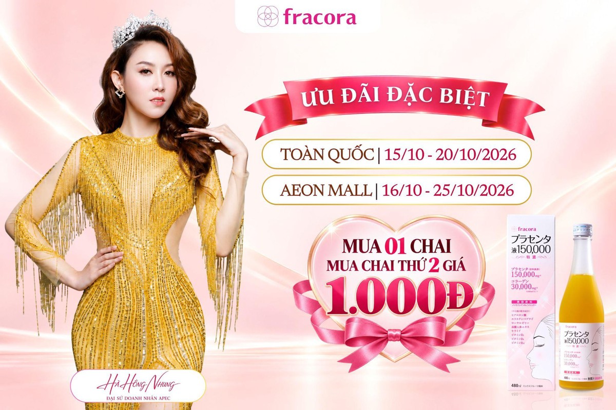 Chỉ 1.000 đồng cho chai fracora thứ hai: Đặc quyền tri ân, tôn vinh Phụ nữ Việt Nam 20/10- Ảnh 3.