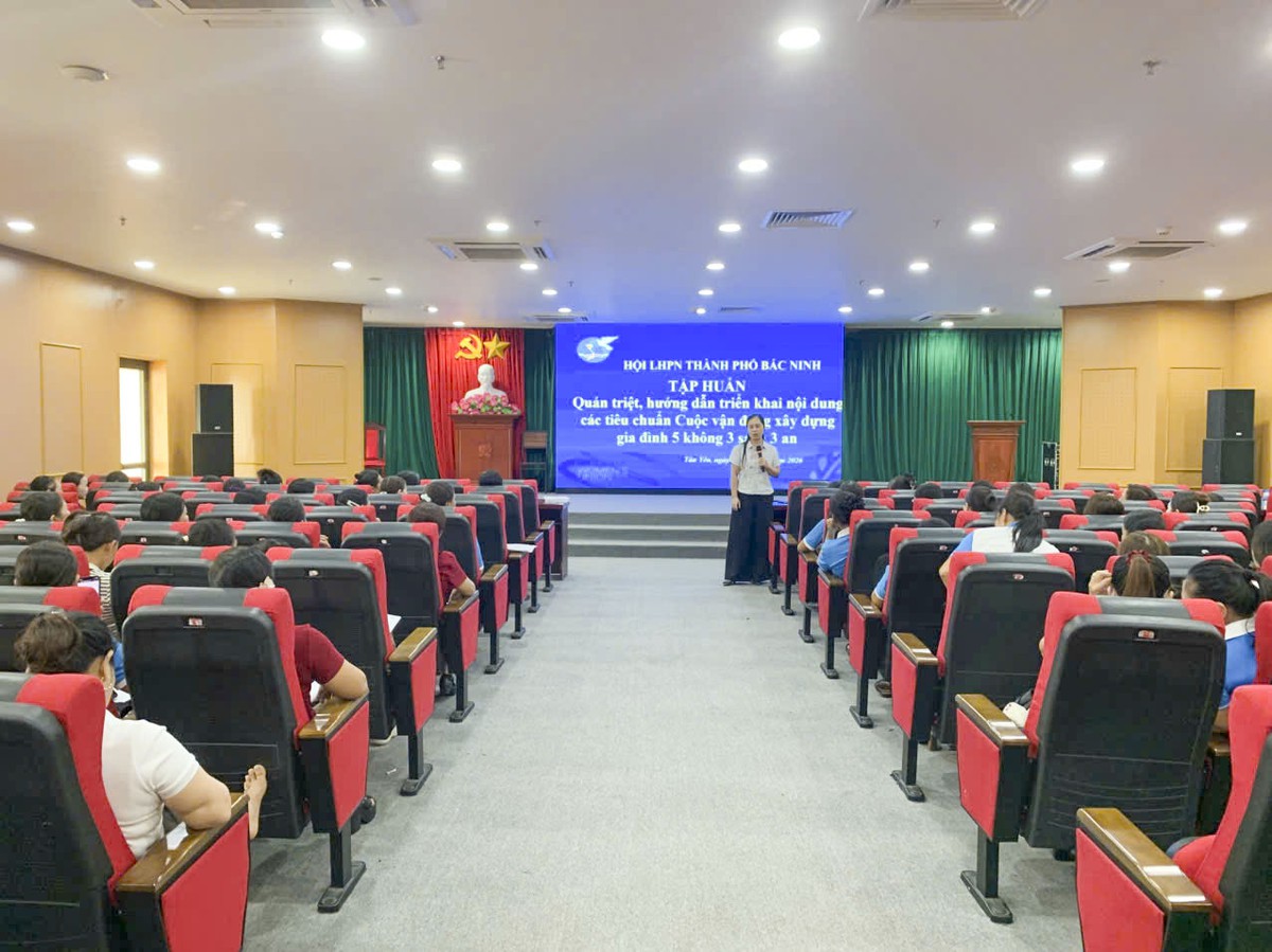 Hội LHPN TP Bắc Ninh: 10 lớp tập huấn thực hiện Chương trình mục tiêu quốc gia xây dựng nông thôn mới- Ảnh 3.
