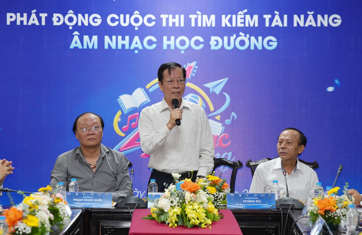 Tìm kiếm tài năng âm nhạc từ ghế nhà trường - Ảnh 1.