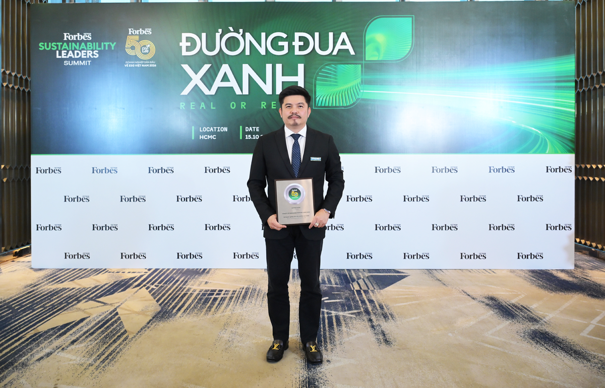 Đại diện duy nhất ngành dược phẩm và bán lẻ y tế vào Top 50 ESG 2026 của Forbes Việt Nam, hai năm liền là “Doanh nghiệp xuất sắc Châu Á”- Ảnh 1.