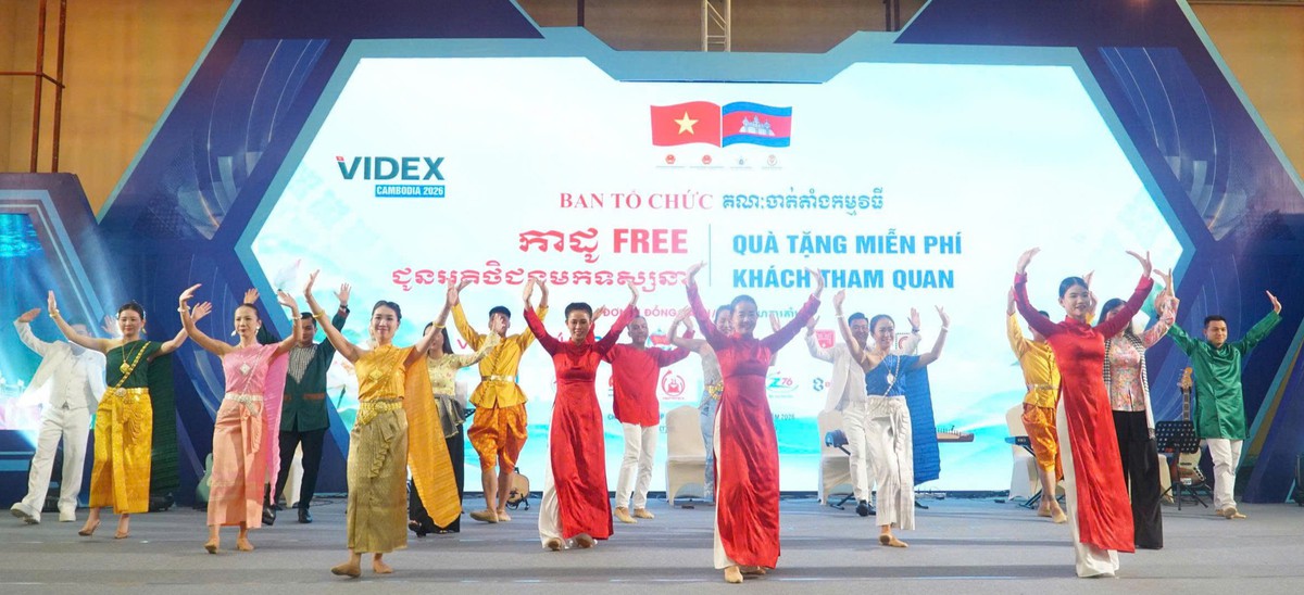 Ấn tượng sắc màu văn hóa Việt Nam tại hội chợ Videx Cambodia 2026- Ảnh 3.