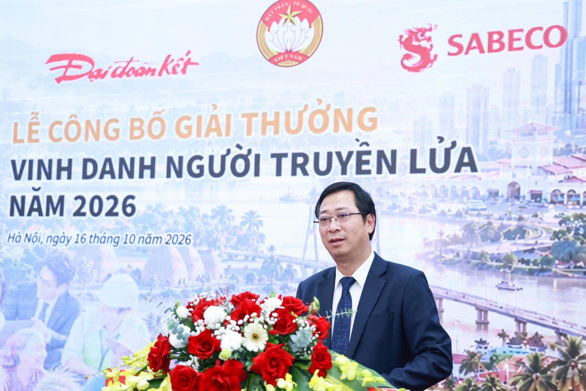 Báo Đại đoàn kết phối hợp với SABECO công bố Chương trình "Vinh danh Người truyền lửa" năm 2026 - Ảnh 2.