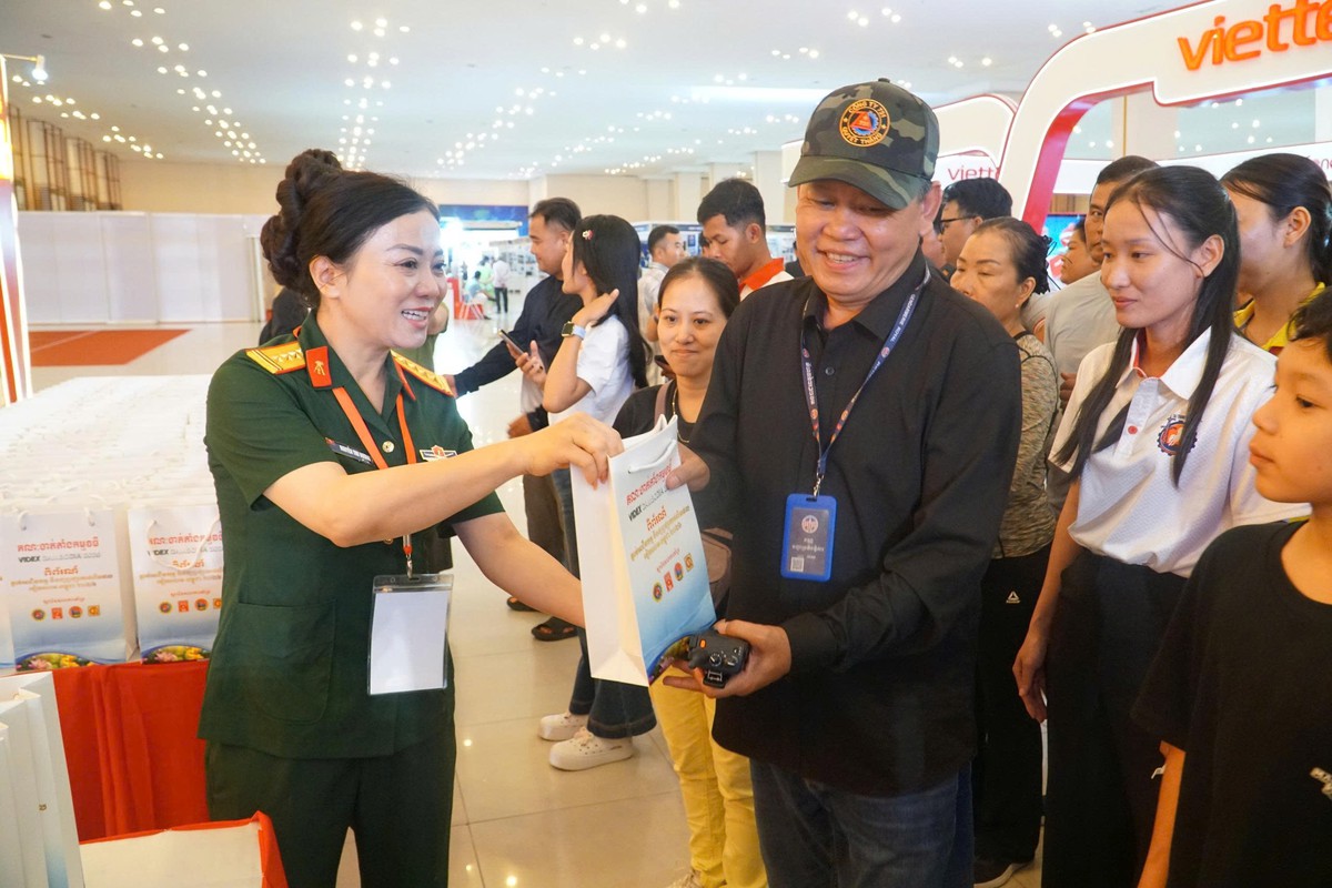 Ấn tượng sắc màu văn hóa Việt Nam tại hội chợ Videx Cambodia 2026- Ảnh 2.
