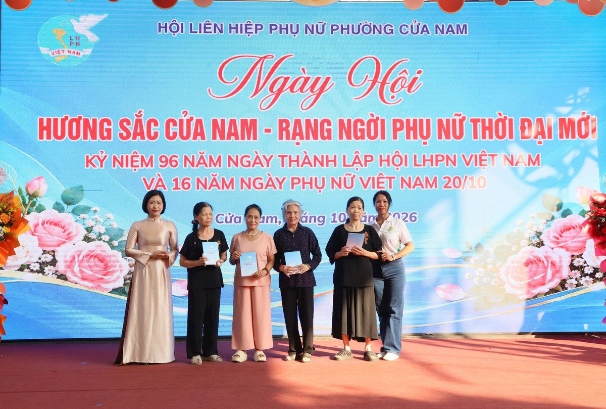Hội LHPN phường Cửa Nam: Lan tỏa yêu thương, tôn vinh vẻ đẹp phụ nữ thời đại mới - Ảnh 3.