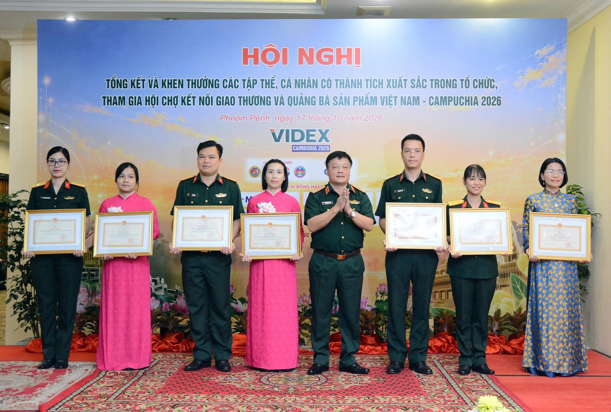 Bế mạc Hội chợ kết nối giao thương và quảng bá sản phẩm Việt Nam - Campuchia 2026- Ảnh 3.