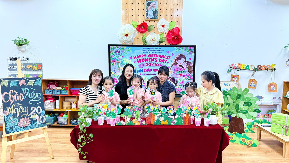 Khi đôi bàn tay bé xíu "cất lời" tri ân - Ảnh 5.