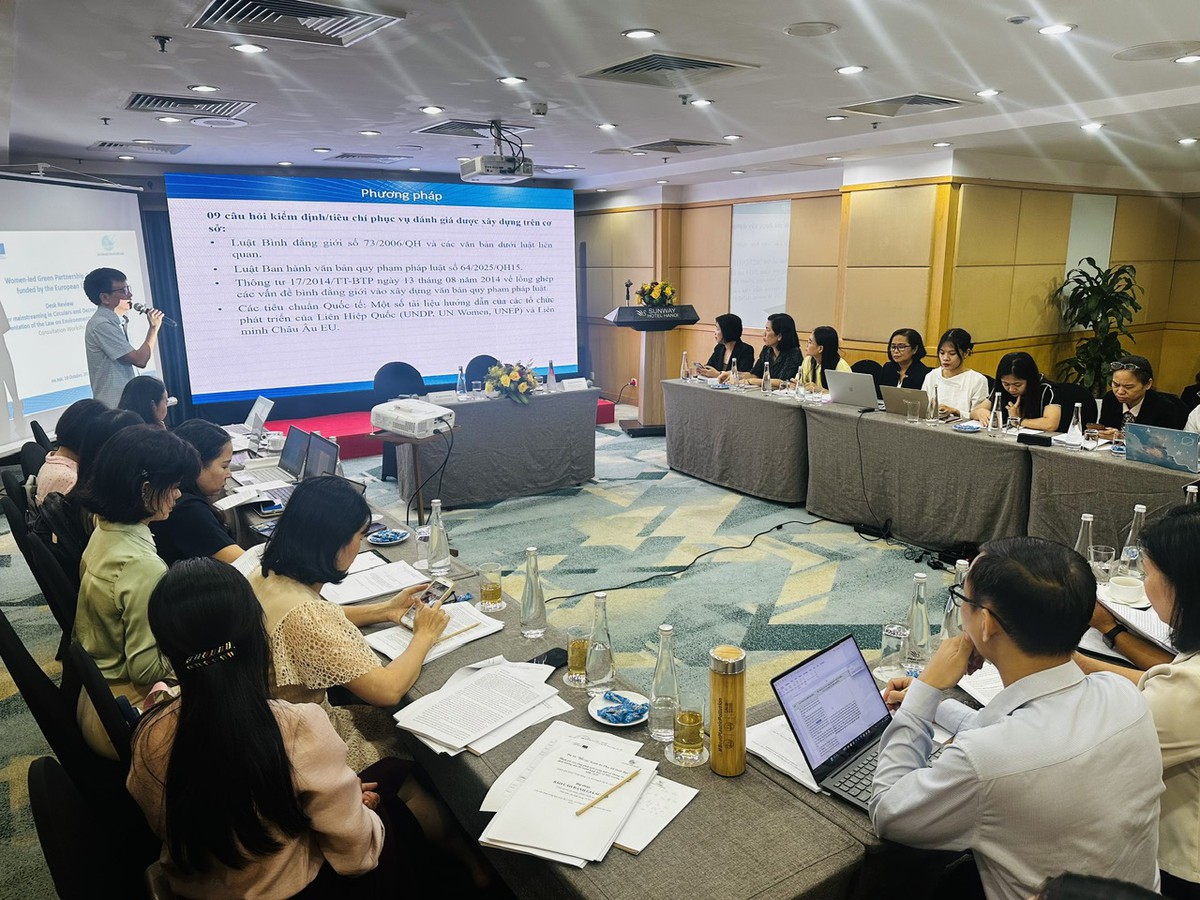 Hoàn thiện Luật Bảo vệ môi trường 2026: Đảm bảo tiếng nói thực chất của phụ nữ - Ảnh 3.