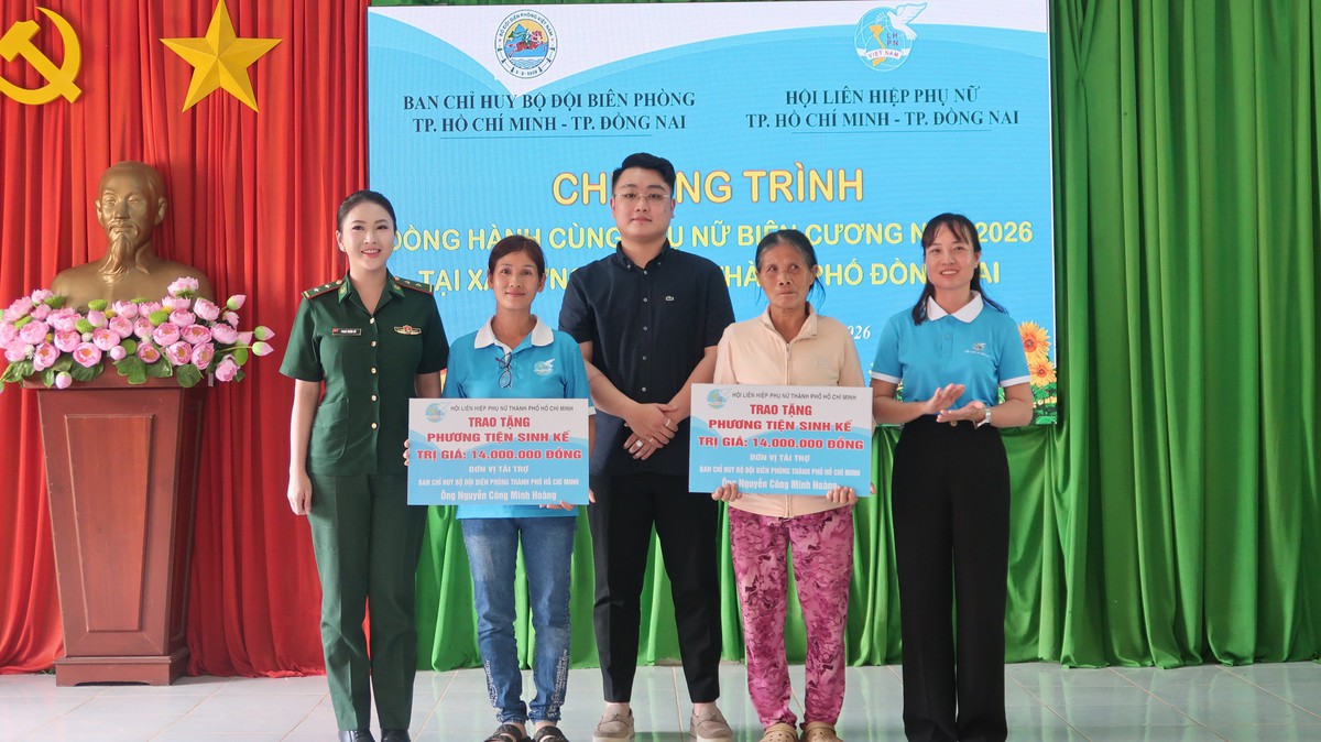 Tiếp sức phụ nữ vùng biên vươn lên trong cuộc sống- Ảnh 1.