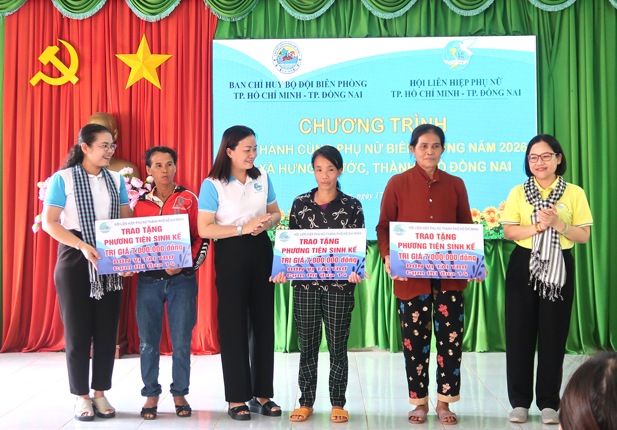 Tiếp sức phụ nữ vùng biên vươn lên trong cuộc sống- Ảnh 9.