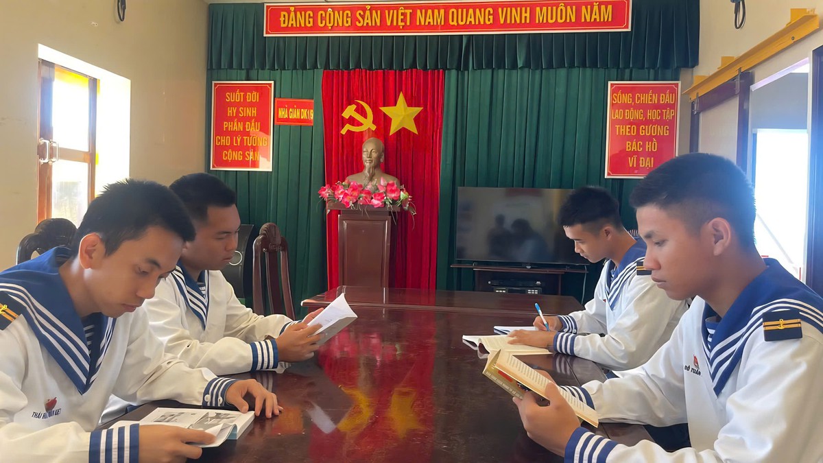 Lời yêu thương tháng 10 gửi từ Nhà giàn DK1- Ảnh 6.