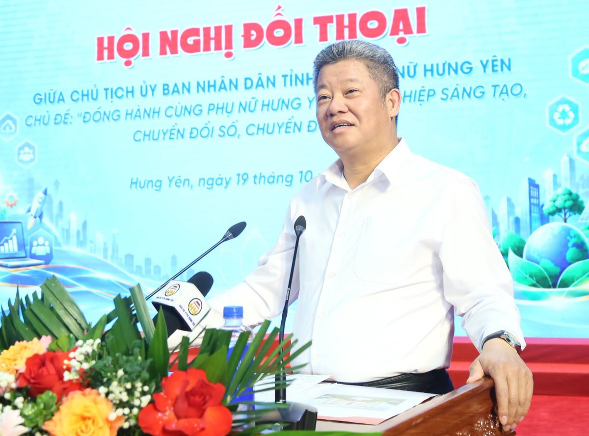 Hưng Yên đối thoại với phụ nữ: Gỡ khó để khởi nghiệp, chuyển đổi số và chuyển đổi xanh - Ảnh 6.