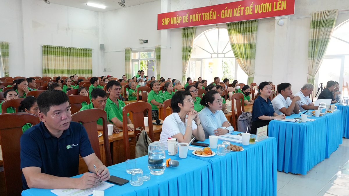 Hỗ trợ hội viên phụ nữ Bình Khánh phát triển kinh tế gắn với bảo vệ môi trường - Ảnh 1.