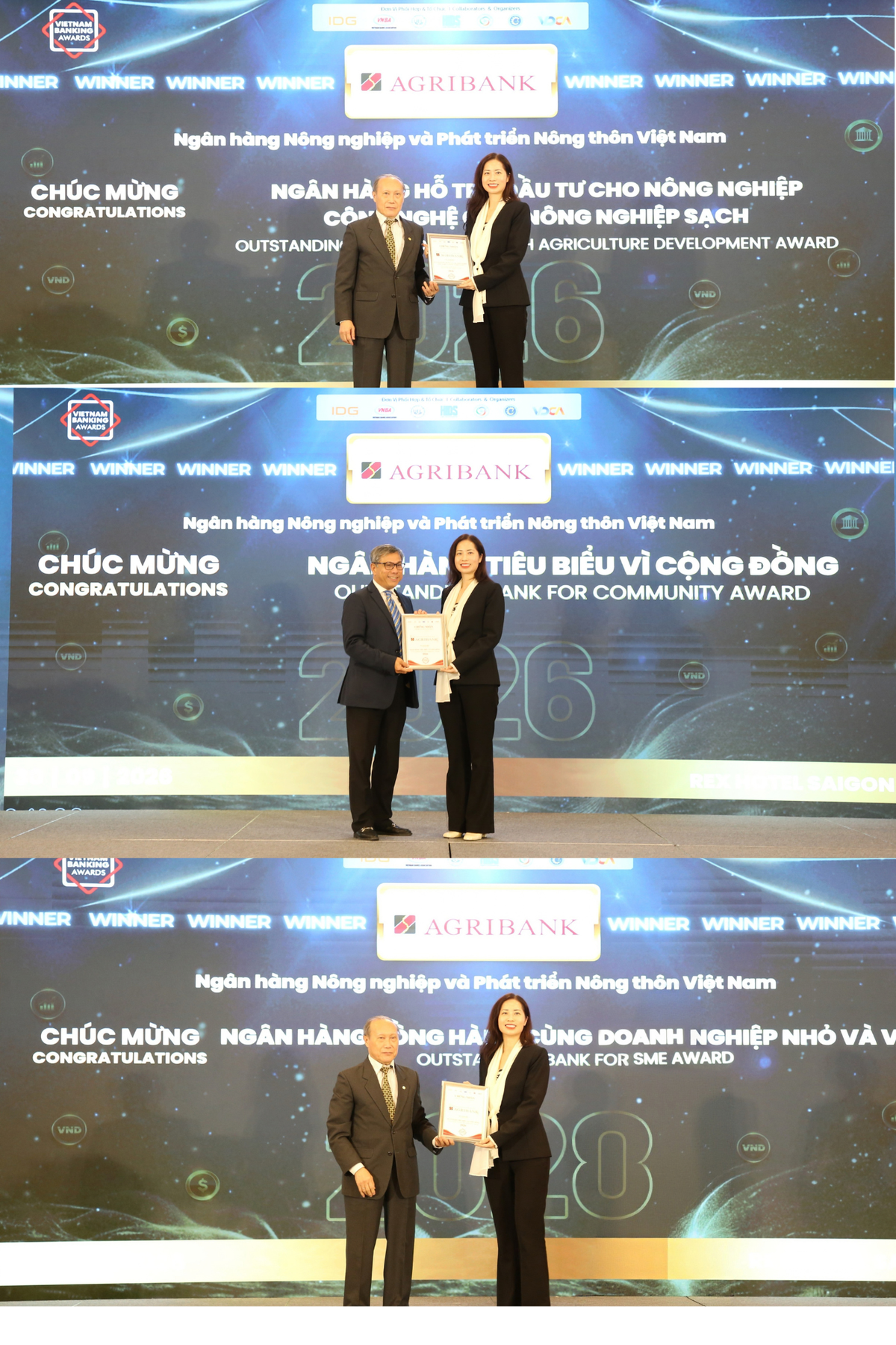 Agribank được vinh danh 3 giải thưởng Ngân hàng Việt Nam tiêu biểu 2026 - Ảnh 2.