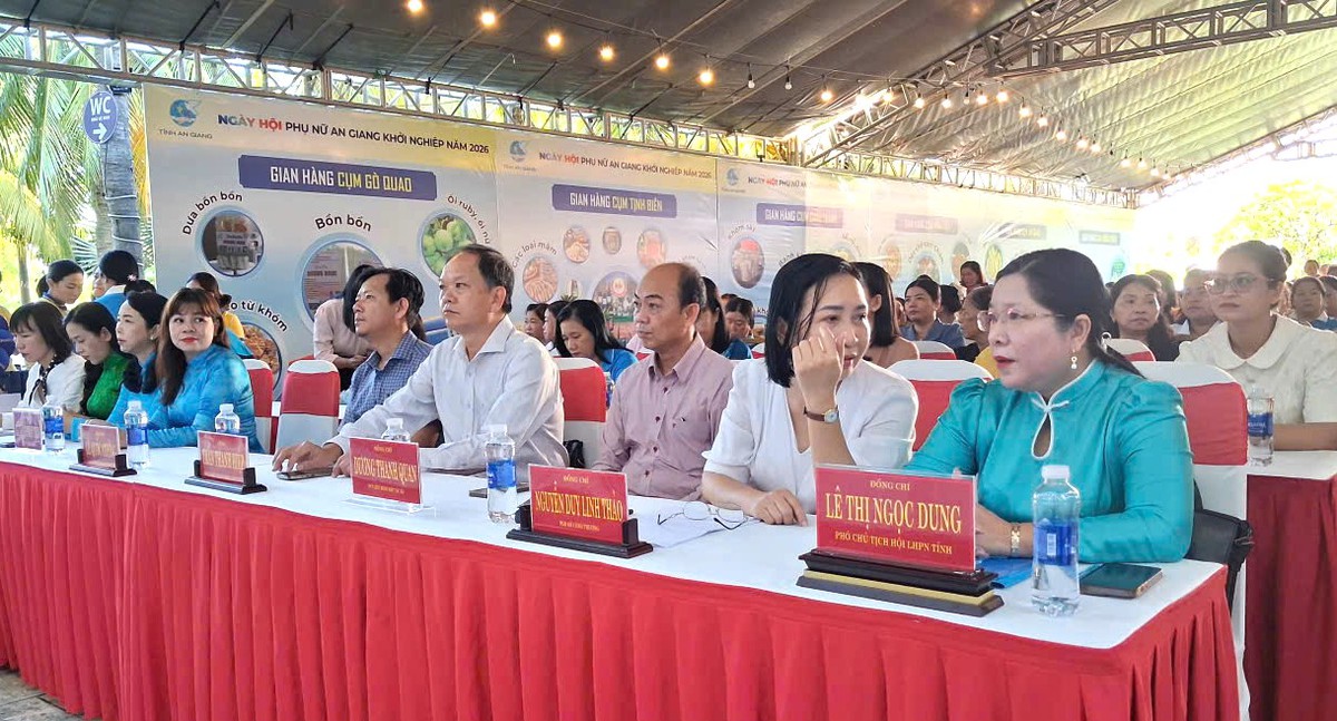 An Giang khai mạc ngày hội phụ nữ khởi nghiệp năm 2026 - Ảnh 2.