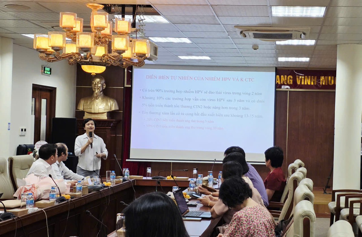 Nâng cao nhận thức phòng, chống ung thư vú và ung thư cổ tử cung ở phụ nữ - Ảnh 1.