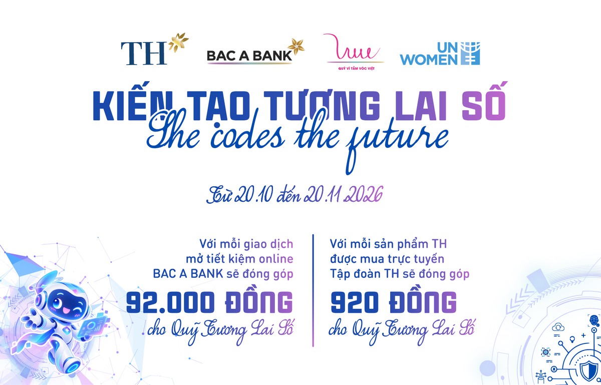 Tập đoàn TH đồng hành cùng “Kiến tạo tương lai số - She Codes the Future”, mở rộng cơ hội số cho phụ nữ và trẻ em gái - Ảnh 2.