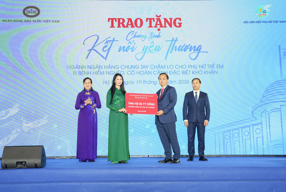 Kỷ niệm Ngày Phụ nữ Việt Nam 20/10, Agribank cùng 8 ngân hàng ủng hộ 54 tỷ đồng chăm lo, hỗ trợ phụ nữ và trẻ em - Ảnh 2.