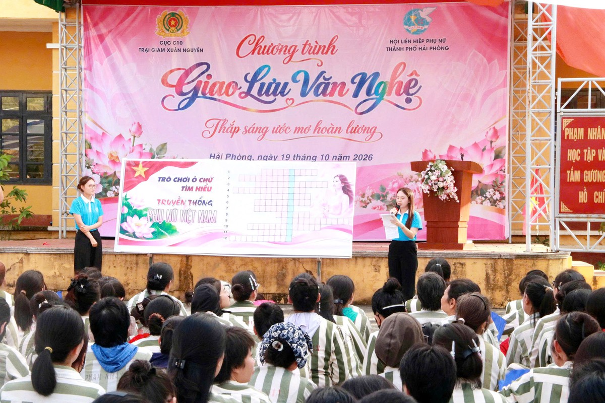 Hải Phòng tổ chức chương trình "Thắp sáng ước mơ hoàn lương" cho hơn 800 nữ phạm nhân - Ảnh 2.