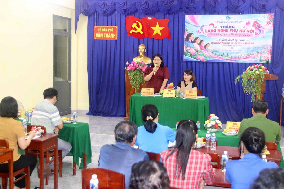 Để tiếng nói phụ nữ được lắng nghe và hồi đáp- Ảnh 1.