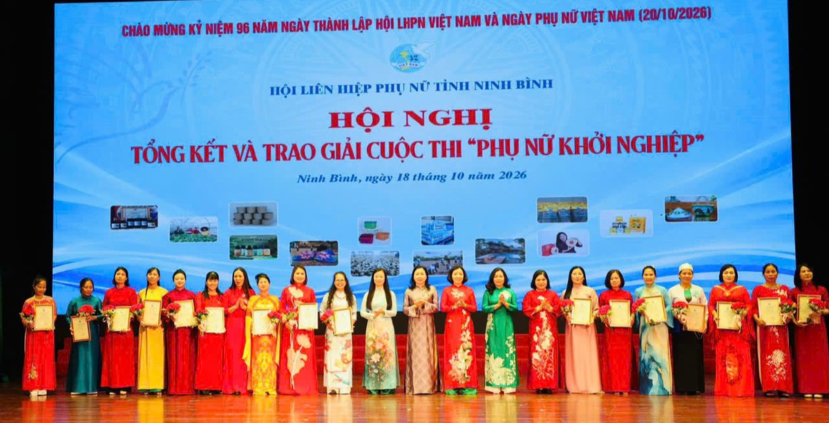 Ninh Bình tiếp sức phụ nữ khởi nghiệp chuyển đổi kép, sẵn sàng cho cuộc thi năm 2027- Ảnh 1.