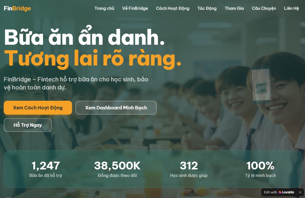 Nữ sinh l quỹ hỗ trợ bữa ăn đến những hoài bão lớn với ngành tài chính - Ảnh 1.