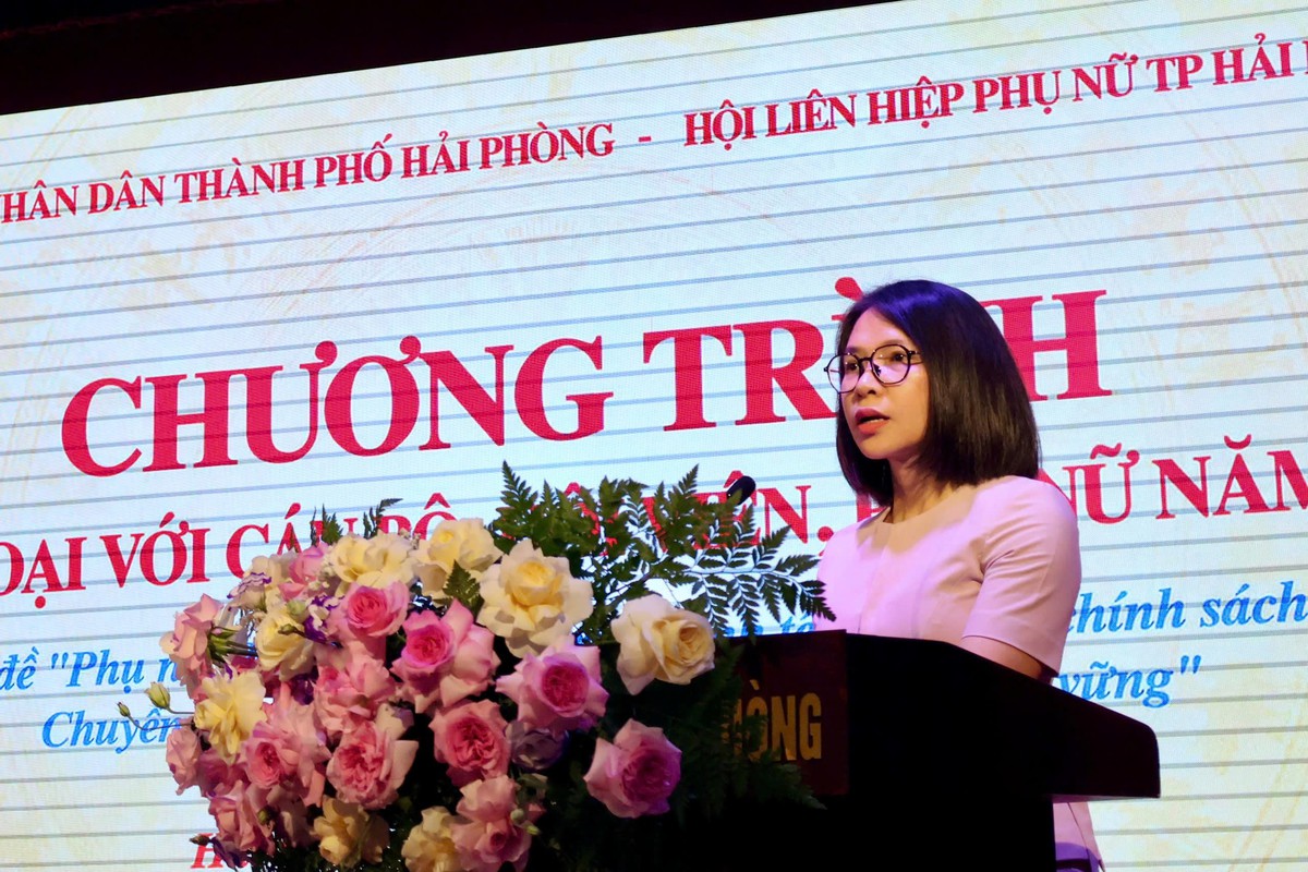 Hải Phòng tìm giải pháp huy động nguồn lực, tiếp sức phụ nữ khởi nghiệp - Ảnh 2.