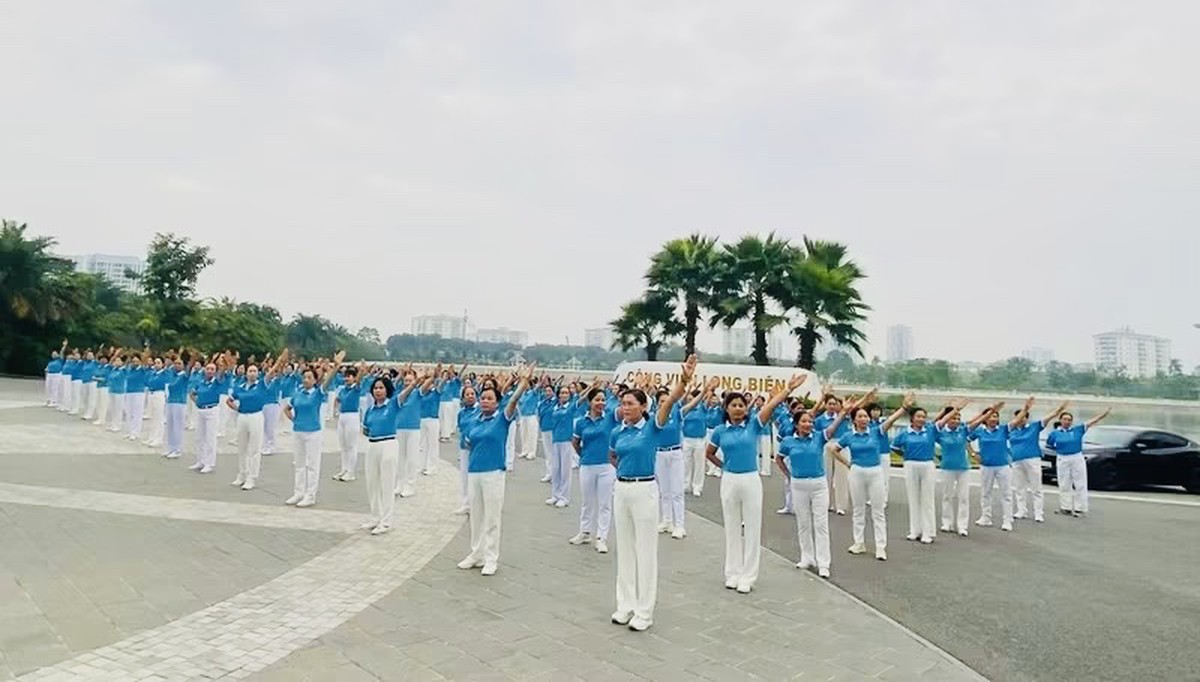 Bí quyết giữ "sức hút" hội viên phụ nữ cơ sở ở phường Việt Hưng - Ảnh 4.