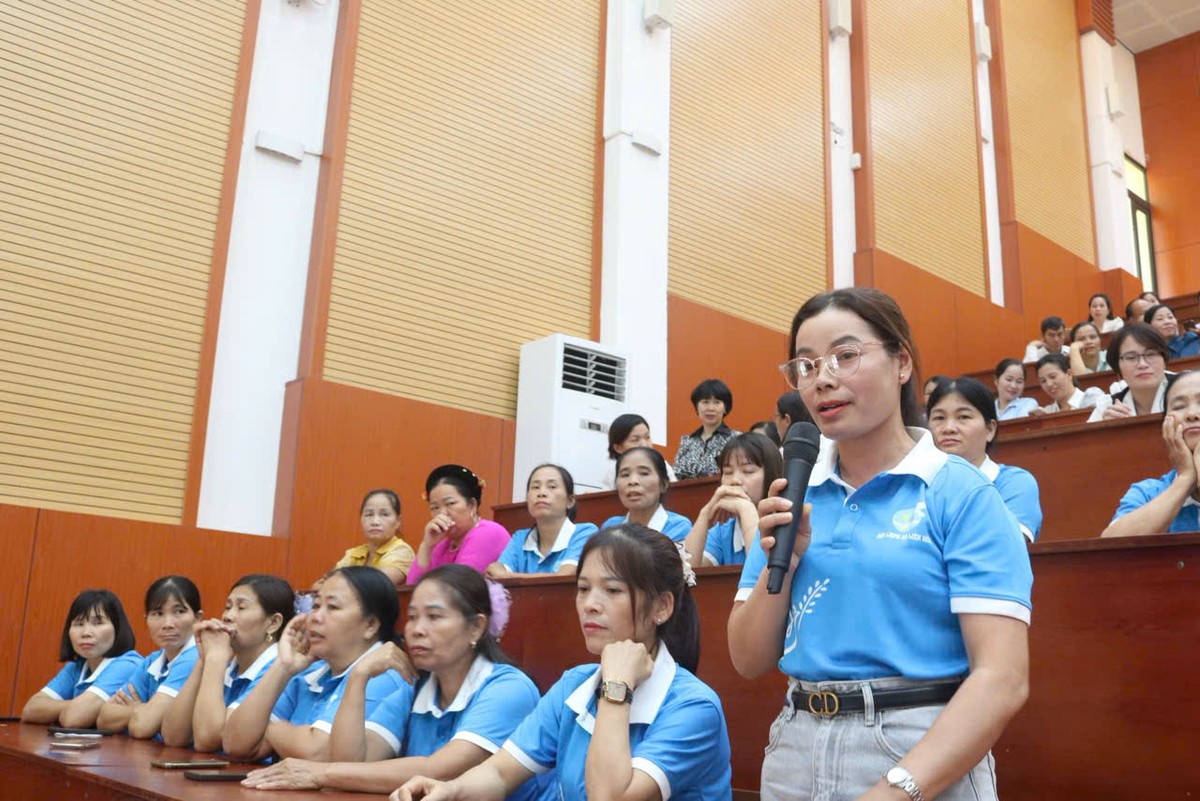 Phú Thọ lắng nghe phụ nữ nói về việc làm, vốn vay và an sinh xã hội - Ảnh 4.