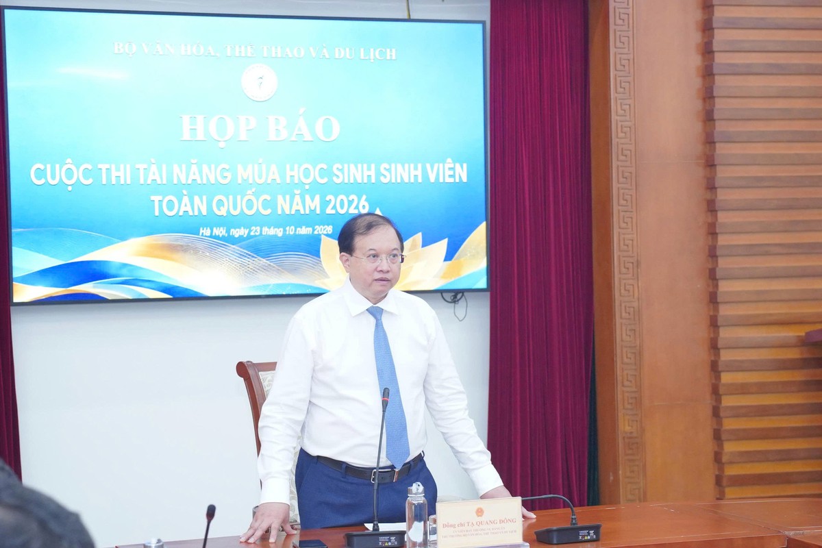Lần đầu tiên tổ chức Cuộc thi Tài năng Múa học sinh, sinh viên toàn quốc - Ảnh 1.
