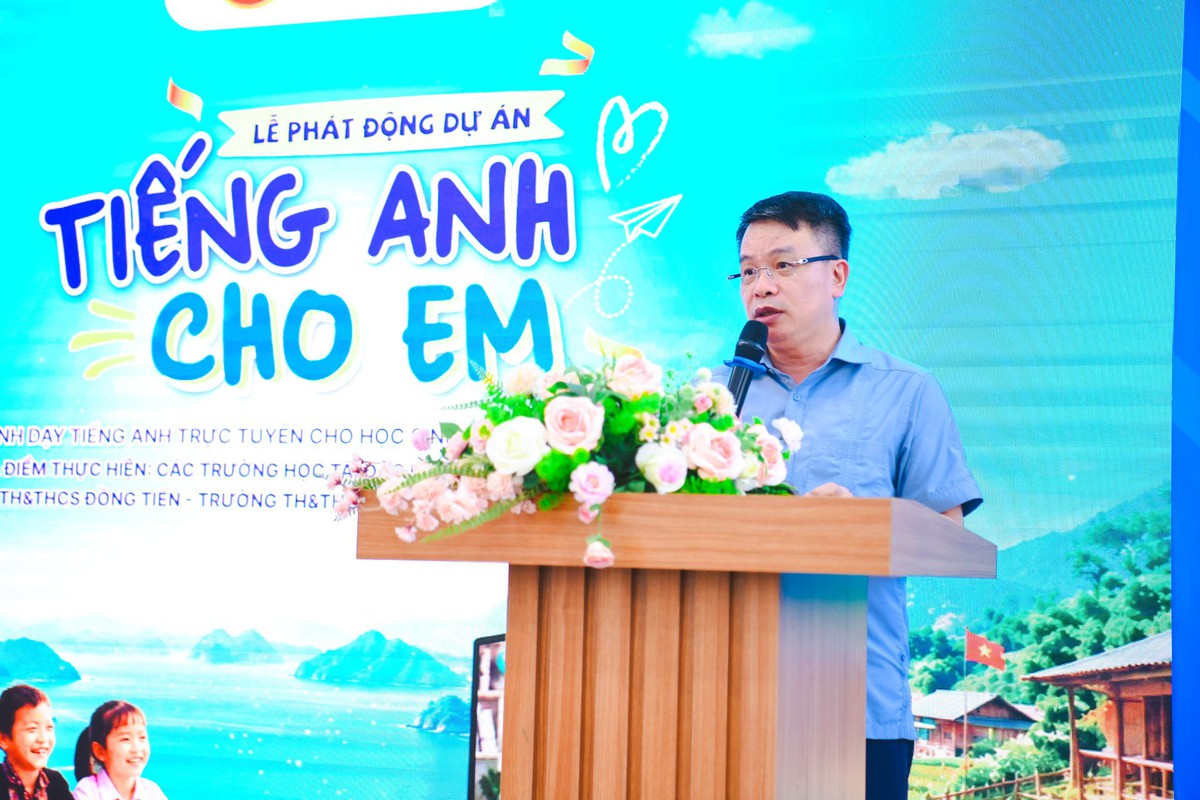 Dự án "Tiếng Anh cho em" mở thêm cơ hội học ngoại ngữ cho thiếu nhi nơi đảo xa - Ảnh 1.