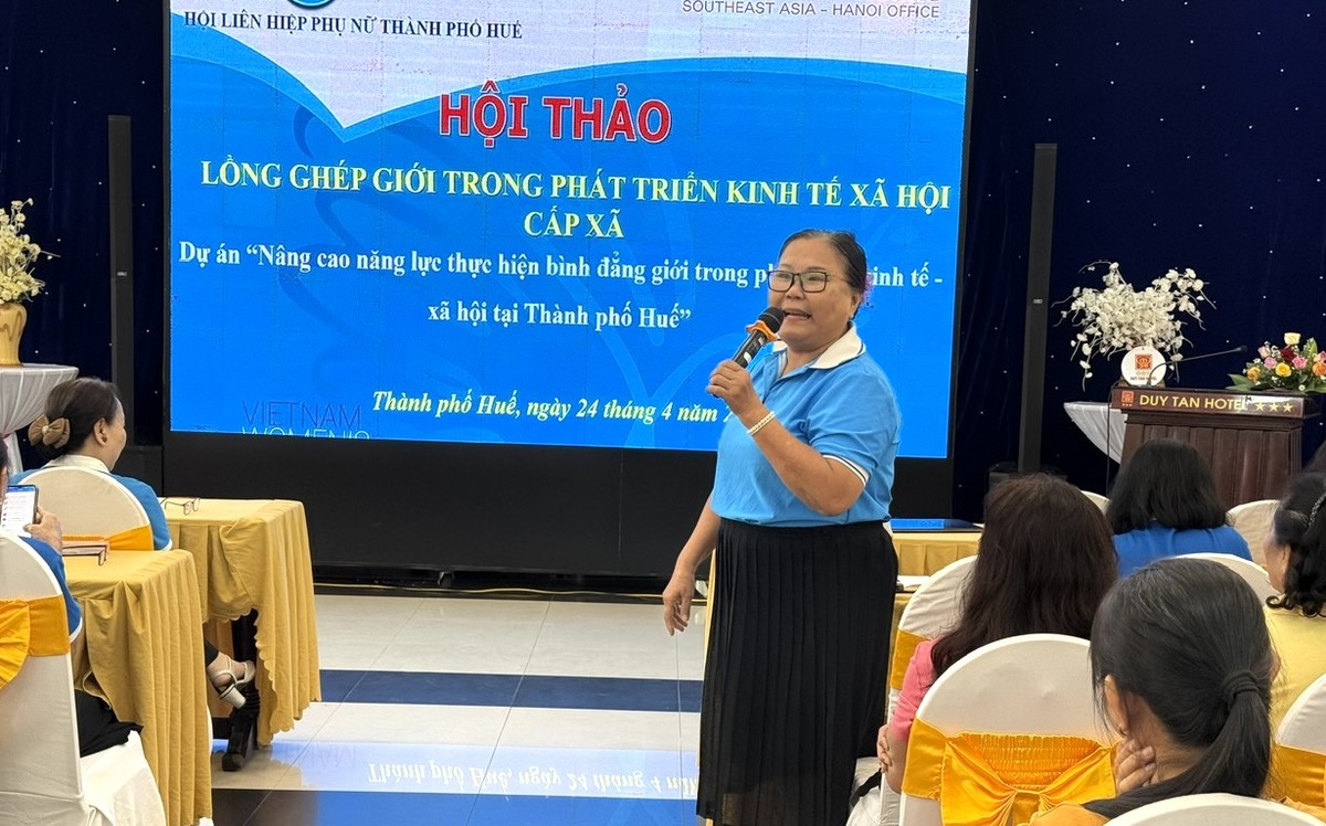 Cán bộ Hội không chỉ "tuyên truyền" mà thực sự "tham mưu, giám sát" lồng ghép giới - Ảnh 1.