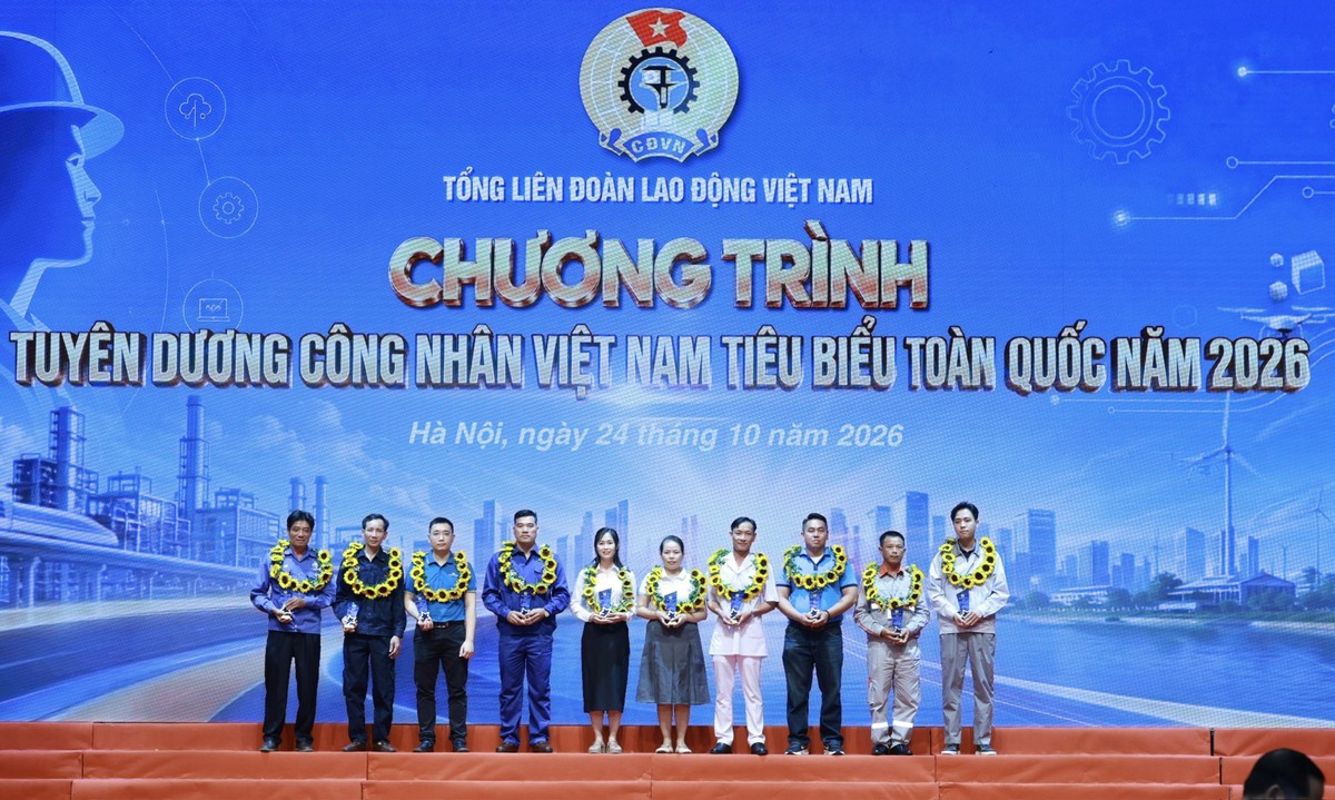 Lần đầu tuyên dương công nhân Việt Nam tiêu biểu toàn quốc - Ảnh 2.