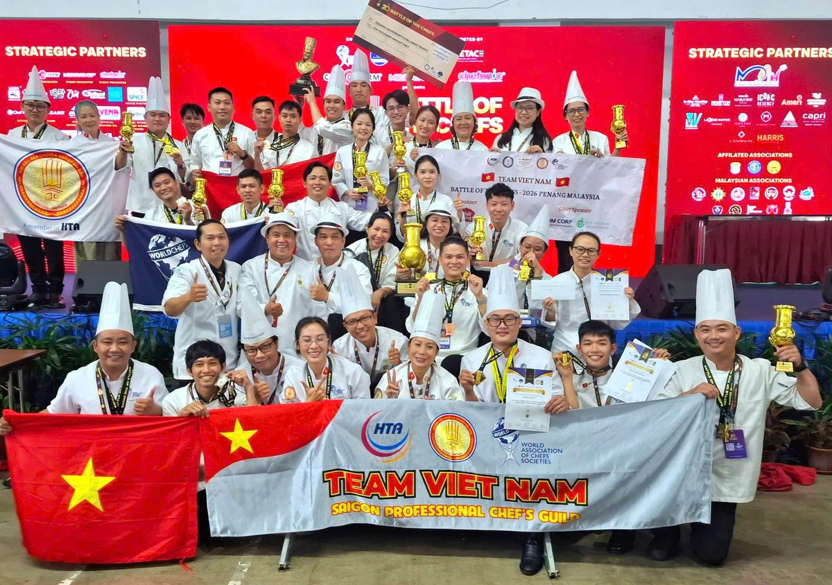 Đầu bếp Việt Nam giành ngôi vô địch tại đấu trường ẩm thực quốc tế- Ảnh 1.